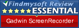 Gadwin ScreenRecorder Editor's Review Rating