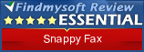 Snappy Fax Editor's Review Rating